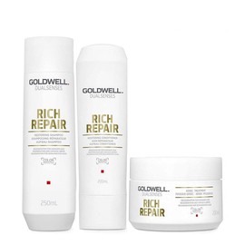 Goldwell Dualsenses Rich Repair Set Shampoo 250 ml + Conditioner 200 ml + 60 Sek Treatment 200 ml