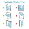 Landrip Air Conditioning Window Seal, Window Seal for Mobile Air