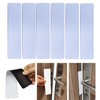 6 Pack Magnetic Lockdown Strips for Iron Door Frames High-Density