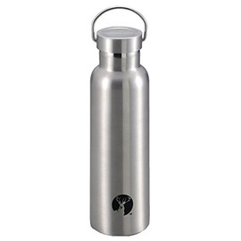 Captain Stag UE-3365 Sports Bottle, Direct Drinking, Double Stainless Steel Bottle, Vacuum Insulated, HD Bottle, 20.3 fl oz (600 ml), Silver, Outer Diameter 2.9 x Height 9.6 inches (73 x 245 mm)
