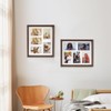 Gmllary 11x14 Collage Picture Frame Walnut, 5-4x6 Photo Frame, 1