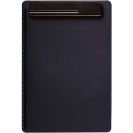MAUL MAULgo Clipboard A4 Recycled Sustainable Writing Board in A4 Format High-Quality Modern Writing Case Made of 85% Recycled Plastic Clipboard Awarded Blue Angel Black