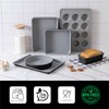 Country Kitchen Nonstick Stackable Bakeware Set - Durable, Easy Release