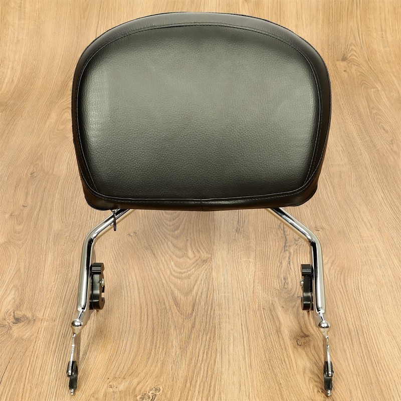 ECOTRIC Detachable Passenger Backrest Sissy Bar Compatible with 2009-2024 Harley