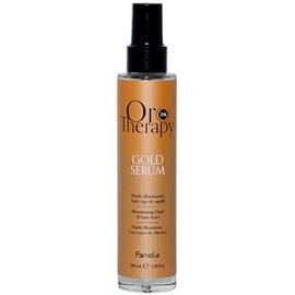 Fanola Sérum Capilar Bifásico Oro Therapy Con Queratina, Aceite De Argán Y Oro Microactivo Para Cabello Dañado. Ideal Para Controlar El Frizz Y