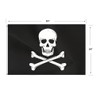 Skull Bones Flag 3x5 FT, Double Sided Pirate Jolly Roger