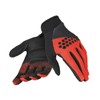 Dainese Herren Guanto Rock Solid-D Handschuhe, Schwarz/Rot/Schwarz, S