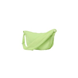 Jeelow Small Canvas Tote Handbag Mini Crossbody Cellphone Bag Purses With Adjustable Strap & Zipper, Small Nylon Green