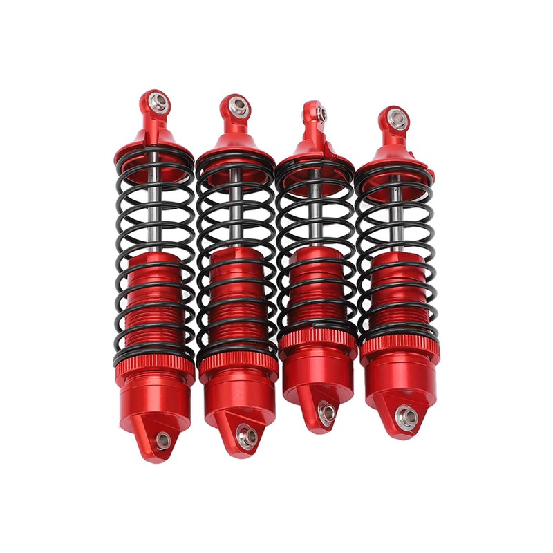 4Pcs RC Front Rear Shocks Set Model Car Shock Absorber