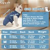 Gyuzh Cat Surgery Recovery Suit for Female Male Cats -