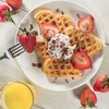 CucinaPro Heart Waffle Maker- Make 5 Heart Shaped Waffles for
