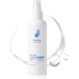 Dr.deep Skin Toner - Calming and Hydrating Facial Spray with Aloe Vera and Hyaluronic Acid, Deep Moisture for Dry, Irritated Skin and Stronger Skin Barrier – 6.76 fl.oz