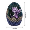 Dragon Egg Ornament Resin Dragon Egg Statue Craft Ornaments for