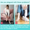 Byehambuni Hammer Toe Straightener, 6 Pack Hammer Toe Corrector for