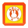 Kodomonokao Stamp Bruna Self-inking SQ Miffy/Seen・Date 2069-010
