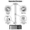 2-Be-Best Projector Mount Extendable 12-18in / 31-45cm Ceiling Projectors Mount