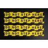 Do Not Step Here Safety Stickers Vinyl Decals (4 Pack!!)