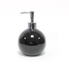 Douceur d'Intérieur SOAP Dispenser, Ceramic, Black, (0) 9.7 x 16