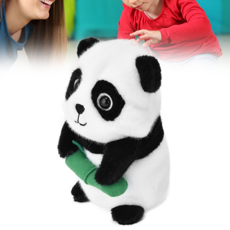 Plush Stuffed Talking Panda Toy Shaking Robotic Recording Toy Baby's