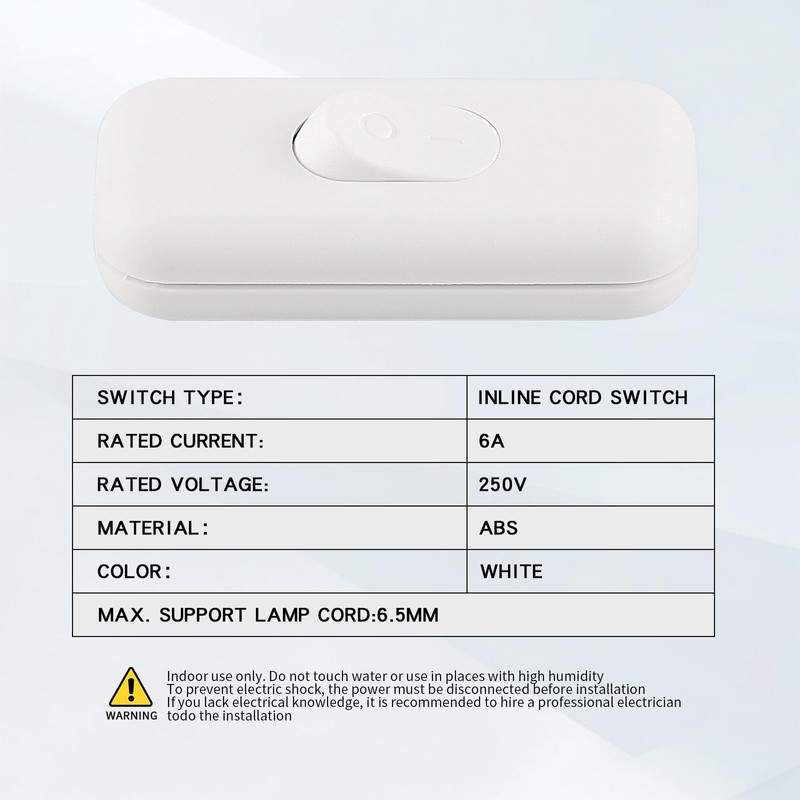 2 x 6A 2 Pin and 3 Pin Rocker Switch