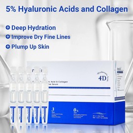 [Buy 1 Get 1 Free] AnaEra Ultra Hydrating & Firming Serum – Triple Peptides & 4D Hyaluronic Acid, Smooth Fine Lines, Boost Collagen, Glass-Skin Glow, 1.2ml x 30