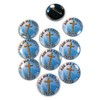 Ask me About Jesus Pinback Buttons - 2.25 Inch Round