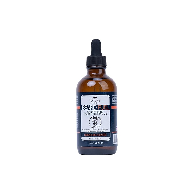 Nature Spell Beard Growth Oil for Men, Promotes Thicker, Fuller