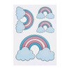 4 x 'Trans Pride Rainbow' Temporary Tattoos - Water Resistant,