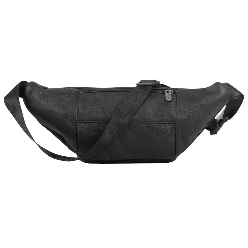 ZZNICK Genuine Leather Fanny Pack, Belt Bag, Multifunction Hip Bum