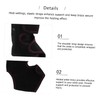 TOVINANNA Ankle Support Brace Heating Wrap for Sprains and Adjustable