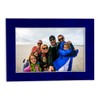 5x7 Precut Royal Blue Suede Picture Matboard for 4x6 Photo