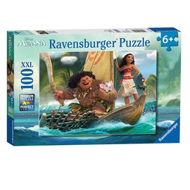 Ravensburger, Rompecabezas Moana y Maui, 100 Piezas