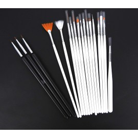 18 Pieces Nail Art Painting Polish Brush Pen