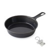 J-kitchens Skillet, Iron, Grill, Oven Compatible, 5.1 inches (13 cm),