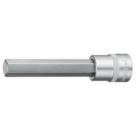 TONE Long Hexagon Socket 3H-12L Insertion Angle 0.3 inch (9.5 mm) (3/8 mm), Double Side Width 0.5 inch (12 mm)