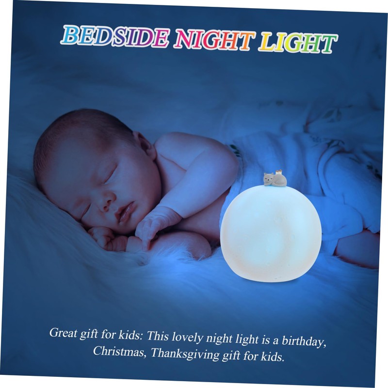 CORHAD Moon Lamp Port Bedside Lamp for Boys and Girls