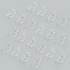 Transparent Curtain Hooks, Plastic Hooks, Curtain Hooks, Shower Curtain Hooks,
