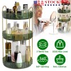 zofudo Rotating Makeup Tray Rack 360° Spinning Perfume Cosmetic Storage