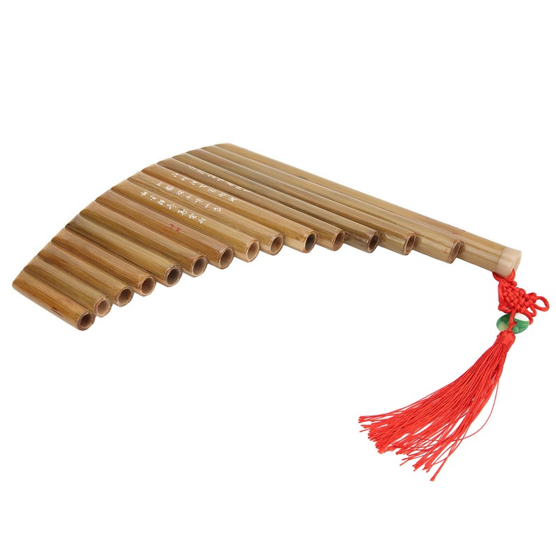 Pan Flute 15 Pipes G Key Chinese Traditional Musical Instrument