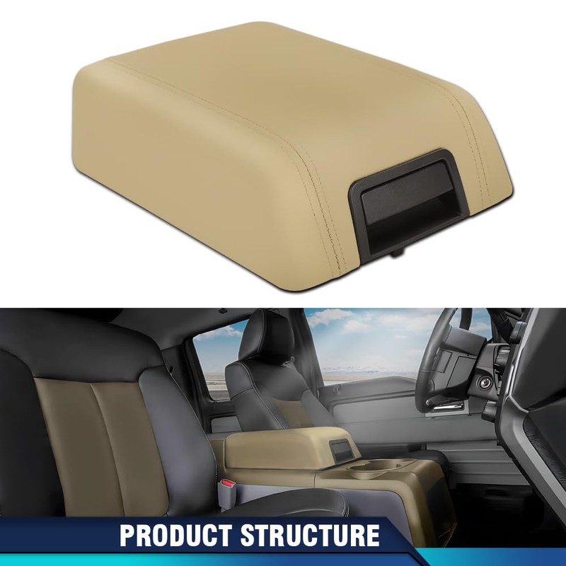 PIT66 Armrest Lid Cover Center Console Lid, Compatible with 2004-2008