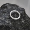 Les Poulettes Jewels - White Ceramic 3mm Ring - taille