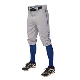 EASTON PRO+ KNICKER Baseball Pant | 2020 | Youth | XLarge | Grey Royal | Scotchgard Stain Release + Moisture Wicking