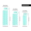Glass Water Bottle - Glow in the Dark Purifyou® -