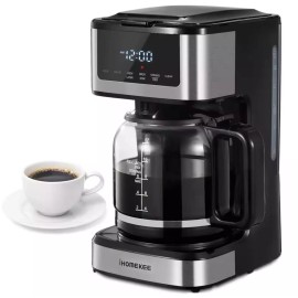 Yabano Drip Coffee Maker 12 Cups Touch Screen Ice Coffee Function