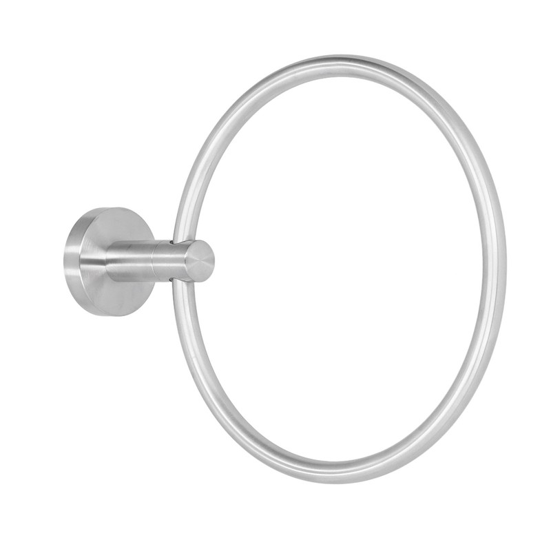Towel Ring Modern Circle Wall Maounted Stainless Steel Bathroom Towel