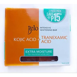 Belo Essentials Intensive Extra Moisture Face and Body Bar, 2 x 65g