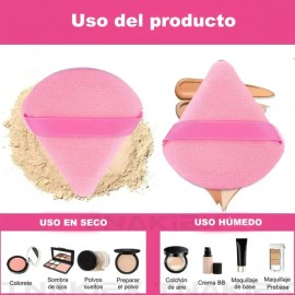 Brochas Maquillaje Profesional Y Herramientas Cosméticas 42p                                                                                          