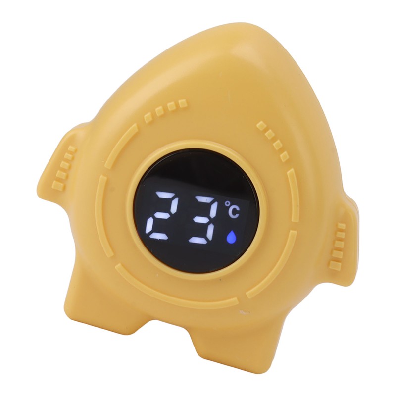Baby Bath Thermometer Intelligence Electronic Digital Water Temperature Thermometer Yellow