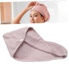 BIUDECO Waffle Hair Towel Drying Cap Comfortable Fast Dry Bath