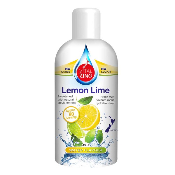 1 Vitalzing Lemon Lime Flavor Drops 45ml